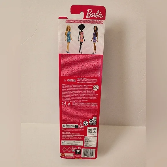 NRFB, NIB Barbie Teresa Doll with Purple Dress with Barbie Logo. - Picture 2 of 9